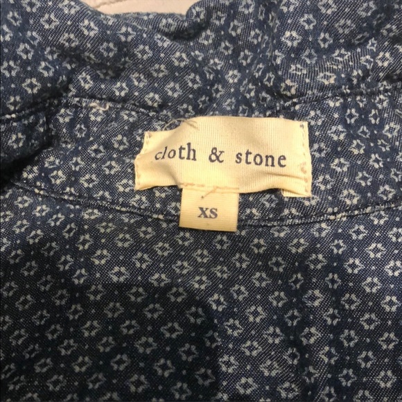 Anthropologie "cloth and stone" denim tunic - Picture 9 of 15